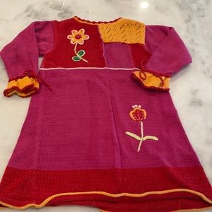 Beautiful Zackali sweater dress size 3/4